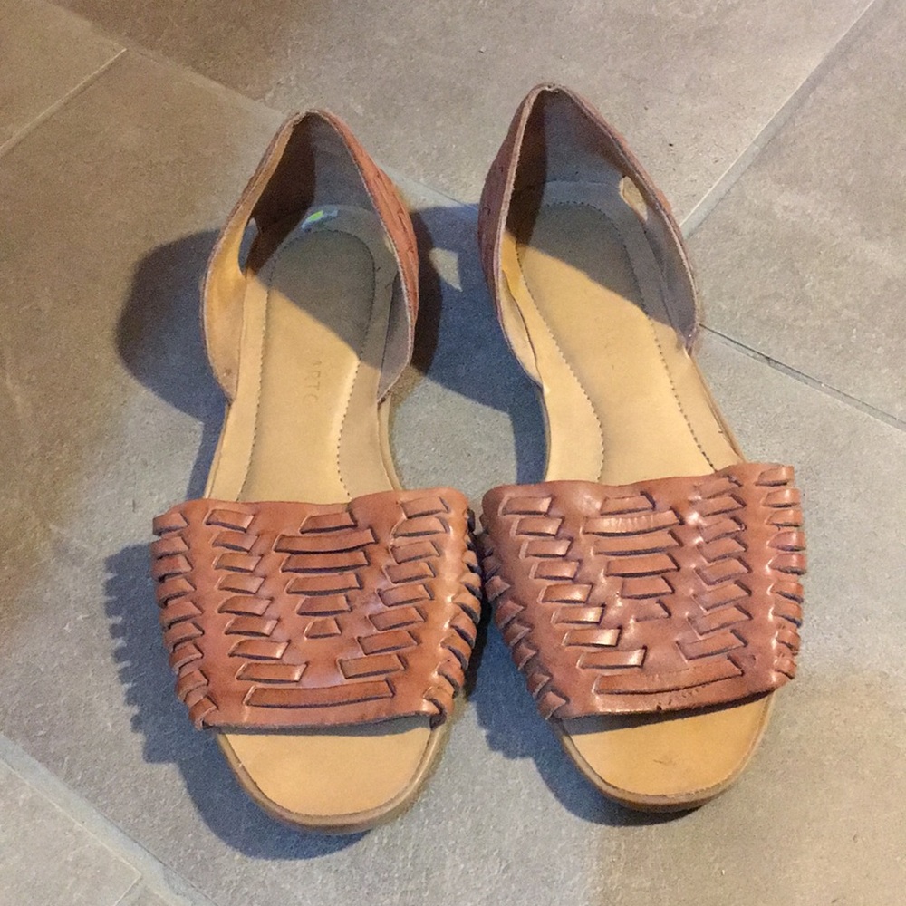 Franco Sarto moccasin boho slip-ons
